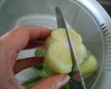 チンゲン菜のカニあんかけ作り方2写真
