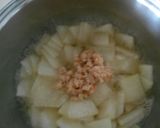 カニ缶で冬瓜のトロトロ煮作り方2写真