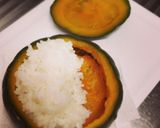 丸ごとカボチャと鶏挽肉のカレー作り方10写真