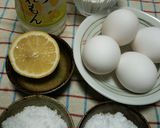 ノンオイル＊れもん＊シフォンケーキ作り方1写真