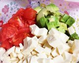 簡単 時短 キムチサラダ作り方1写真