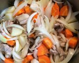小麦粉＋豆乳＋牛乳で作るクリームシチュー作り方3写真