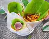 和果ごこちゆずれもん味のおかずクレープ作り方5写真