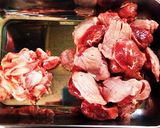 酒呑みレシピ♪砂肝銀皮の大蒜醤油炒め♪作り方1写真
