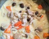 小麦粉＋豆乳＋牛乳で作るクリームシチュー作り方6写真