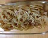 ＊レンジできんぴられんこん＊作り方6写真