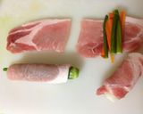 レンジで時短!野菜の肉巻作り方3写真