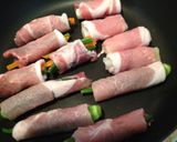 レンジで時短!野菜の肉巻作り方4写真