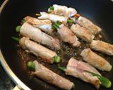 レンジで時短!野菜の肉巻作り方5写真
