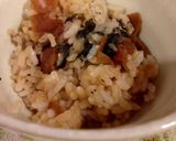 梅の炊き込みご飯作り方13写真