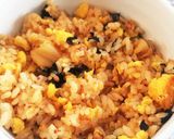 キムチたまごチャーハン作り方3写真