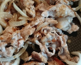 簡単♪我が家の豚のしょうが焼き作り方5写真