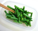 さやいんげんの胡麻和え作り方4写真