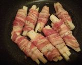 長いもの豚バラ粒マスタード巻き✡.*作り方4写真