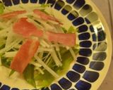 水菜と大根のベーコン無花果サラダ作り方4写真