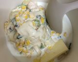 鶏胸肉のクリーム煮をパスタへアレンジ作り方2写真