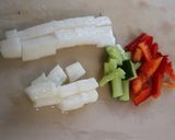 揚げ鶏にピクルスソースがけ作り方7写真