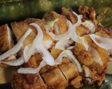 揚げ鶏にピクルスソースがけ作り方8写真