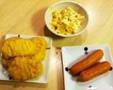 【子どもパクパク】簡単ナゲットパン作り方7写真