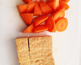厚揚げとにんじんの甘煮作り方1写真