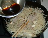 れんこんと牛肉のオイスターしょうゆ炒め作り方9写真