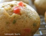 めちゃウマたこ焼き蒸しパン作り方1写真
