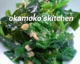 わかめ万歳♪大根の葉とツナ和え作り方5写真