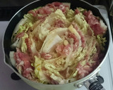 味付簡単うまい豚肉と白菜のミルフィーユ鍋作り方3写真