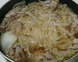 味付簡単うまい豚肉と白菜のミルフィーユ鍋作り方4写真