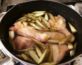 手羽元とごぼうの梅酒煮♡作り方3写真
