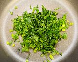 栄養満点！小松菜と鮭フレークのおにぎり☆作り置き作り方1写真
