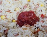 チーズINオムライス作り方7写真