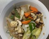 中華風梅ウスター金平味回鍋肉青椒肉絲風作り方13写真