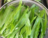 空芯菜(エンサイ)の煮びたし。作り方1写真