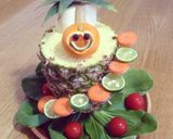 smileスムージー♡パイナップルハウス作り方1写真