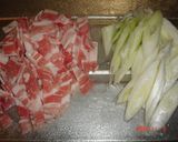 里芋の豚バラねぎあんかけ作り方2写真