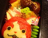キャラ弁 妖怪ウォッチジバニャン弁当作り方6写真