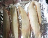 鮭の香味野菜、ごま油 ジュー！！作り方2写真