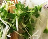 鮭の香味野菜、ごま油 ジュー！！作り方4写真