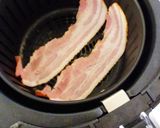 ノンフライヤーで～カリカリベーコン✿作り方1写真