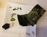 妖怪ウォッチ☆ひも爺のキャラ弁（≧∇≦）作り方3写真