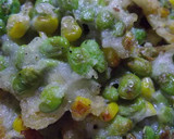 トウモロコシと枝豆のかき揚げ（天ぷら）作り方4写真