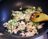 香りと旨味がたっぷりの毛ガニ炒飯♪作り方2写真