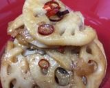 ピリ辛レンコンきんぴら作り方5写真