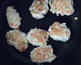 子供向け　野菜ハンバーグ（鶏ムネミンチ）作り方2写真
