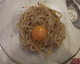 たらこのふりかけで★たらこカルボうどん作り方3写真