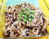 簡単もやしカレー風味キノコ運動会お弁当に作り方4写真