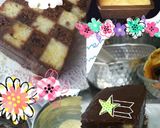 わくわく楽しい♪しっとりチェック柄ケーキ作り方22写真