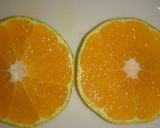 皮を器に★みかんゼリー(✪̼o✪̼)作り方3写真