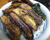 なす蒲焼き丼　簡単レンジ３分+焼き　　　作り方8写真
